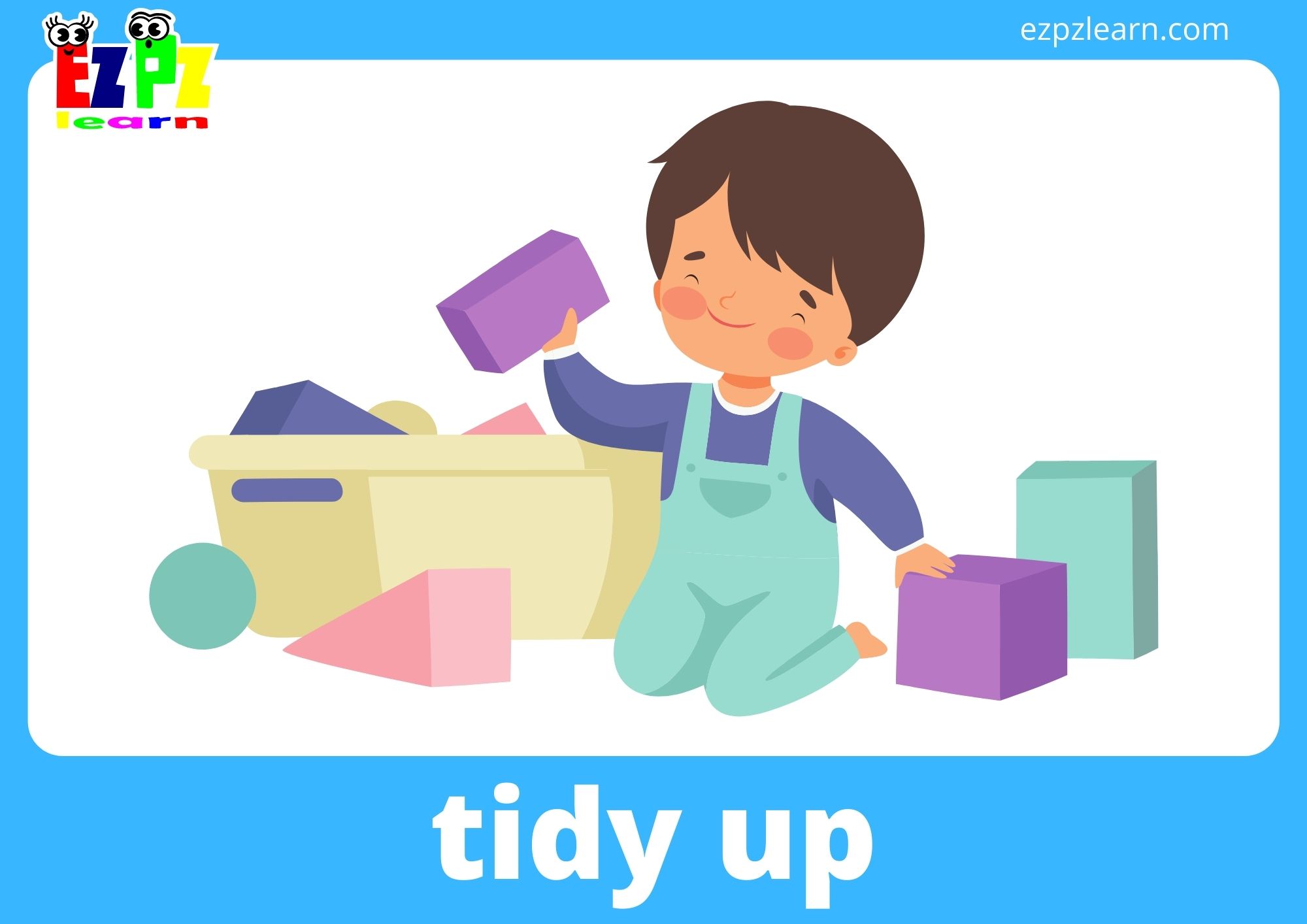tidy up